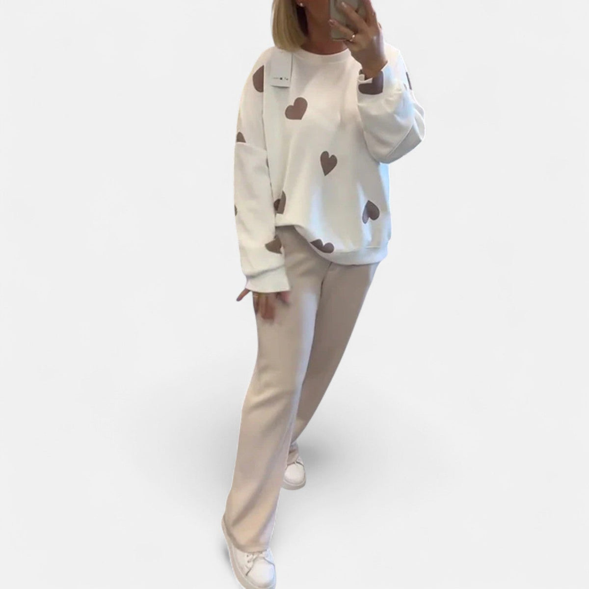 Lily | Heart Detail Sweater
