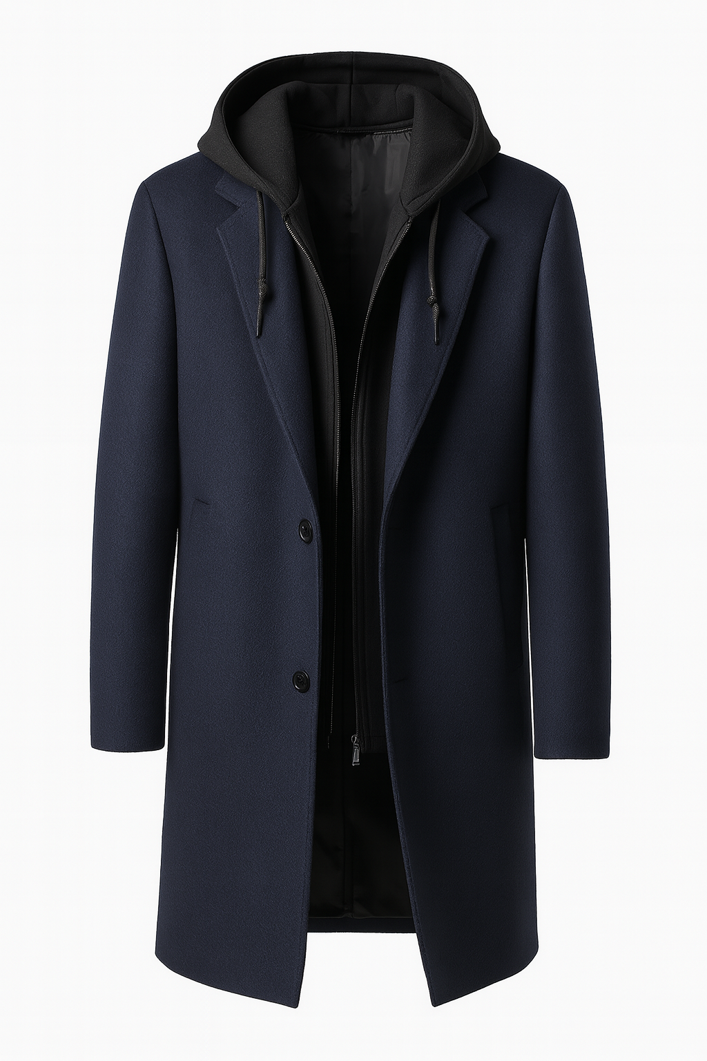 Refined Winter Overcoat Essential