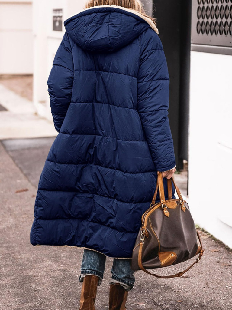 Avery | Reversible Longline Coat of Effortless Elegance