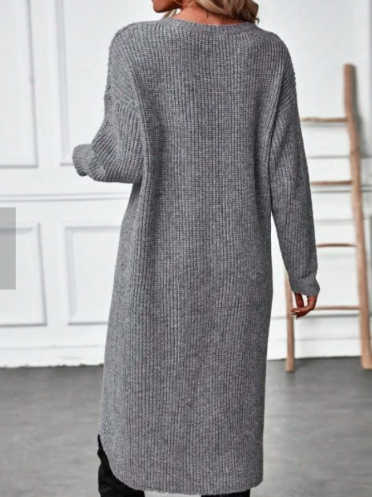Aria | Modern Wrap Knit Dress