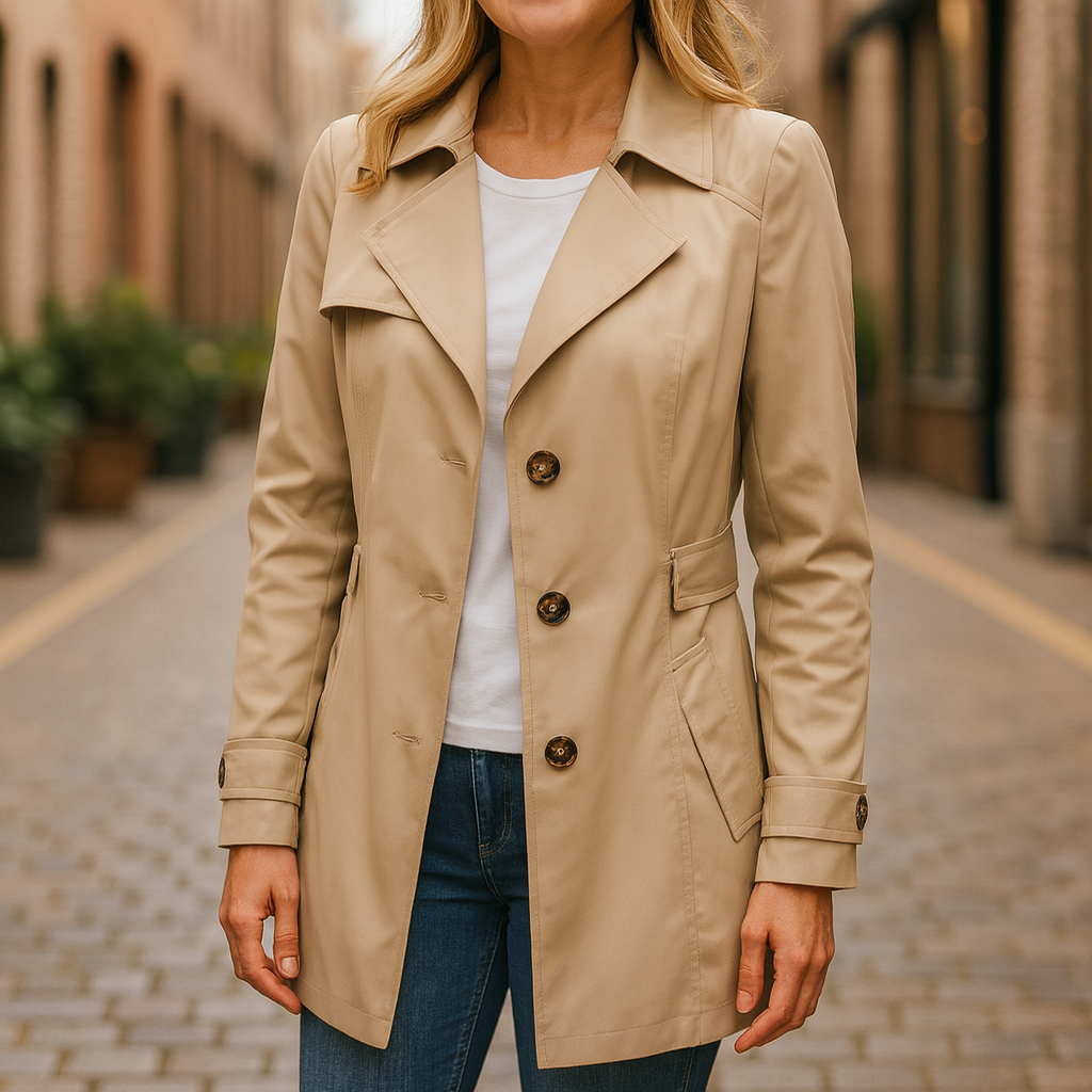 Marisella | Elegant Autumn Trench Coat