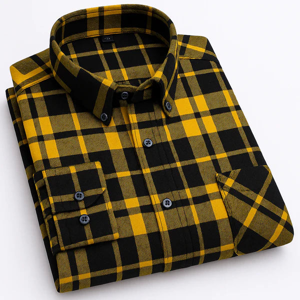 Robert | Timeless Checkered Button-Up