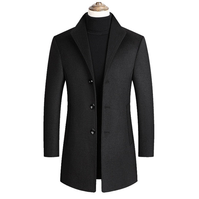 Sebastian Refined Long Winter Coat