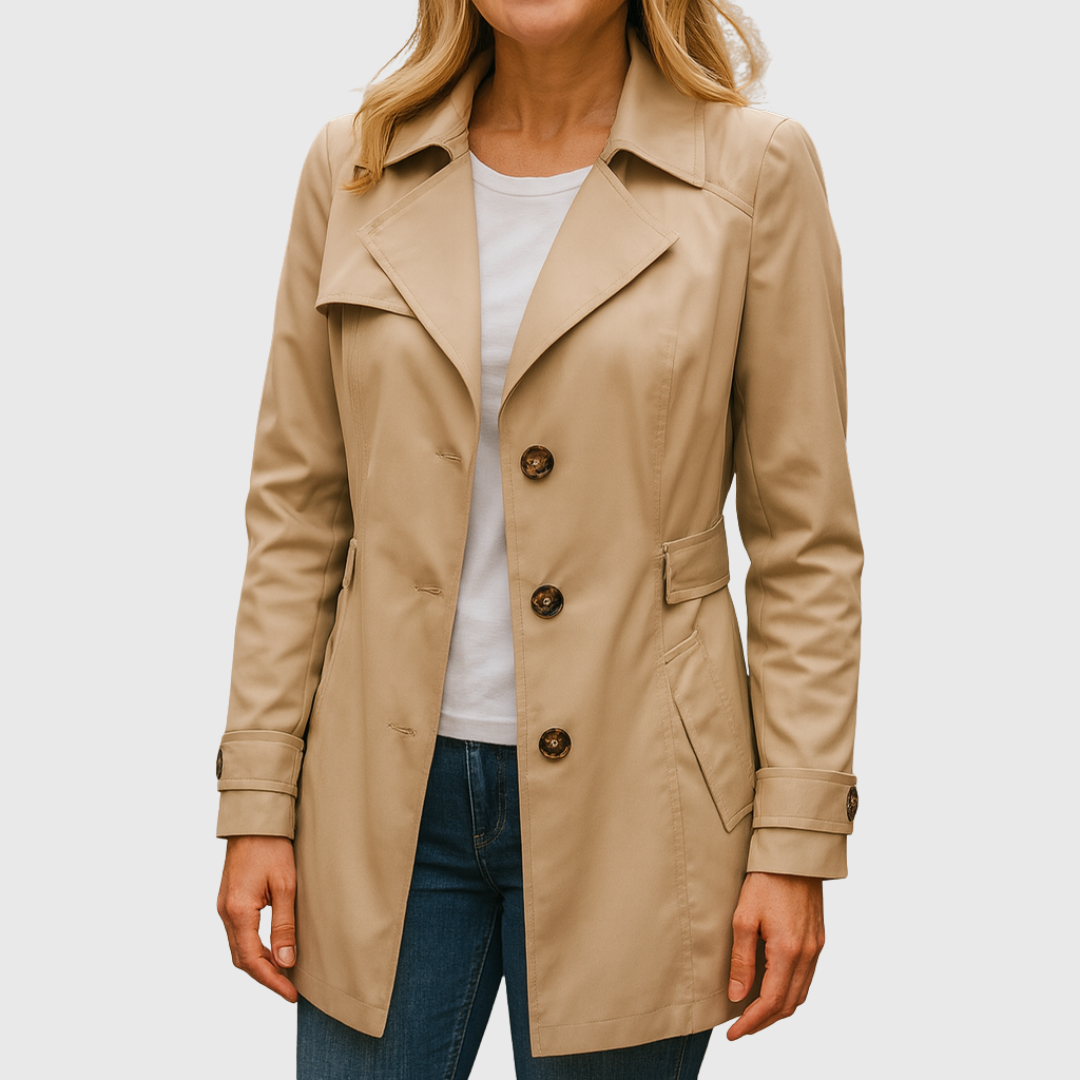 Marisella | Elegant Autumn Trench Coat