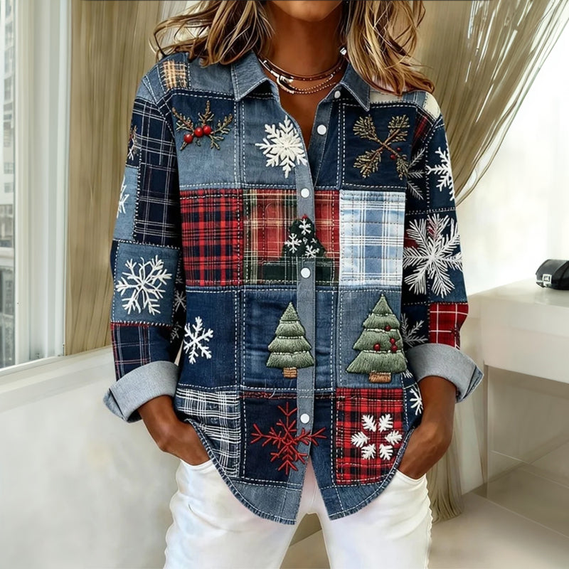 Madeline | Charming Holiday Casual Shirt