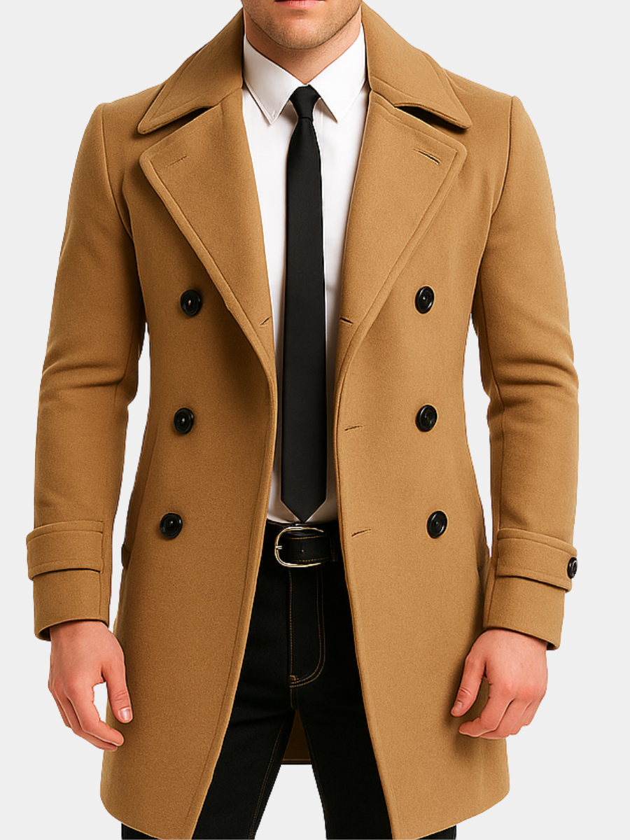 Oliver| WOOL DOUBLE-BREASTED COAT