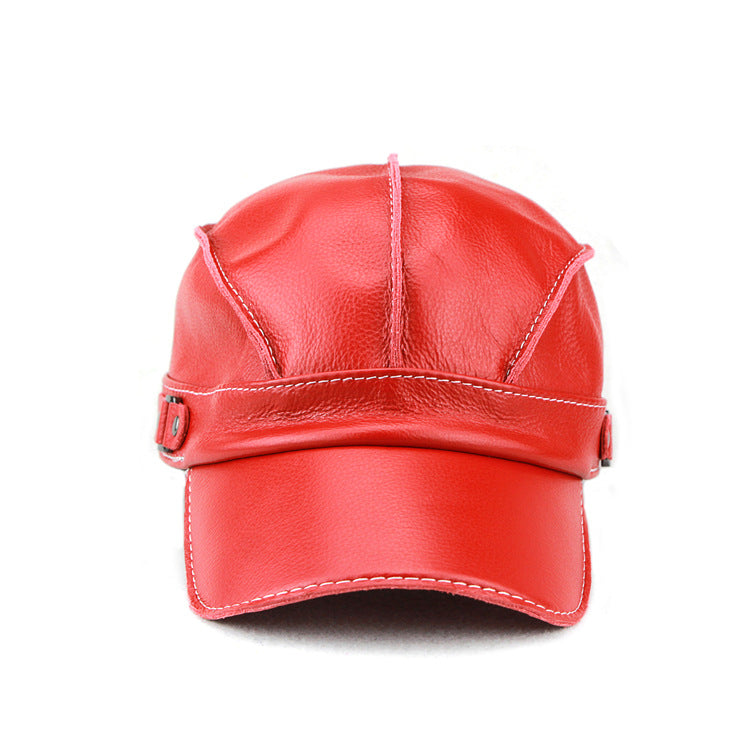 Zhak | Bold Genuine Leather Cap