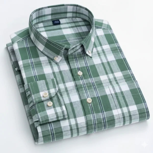 Robert | Timeless Checkered Button-Up