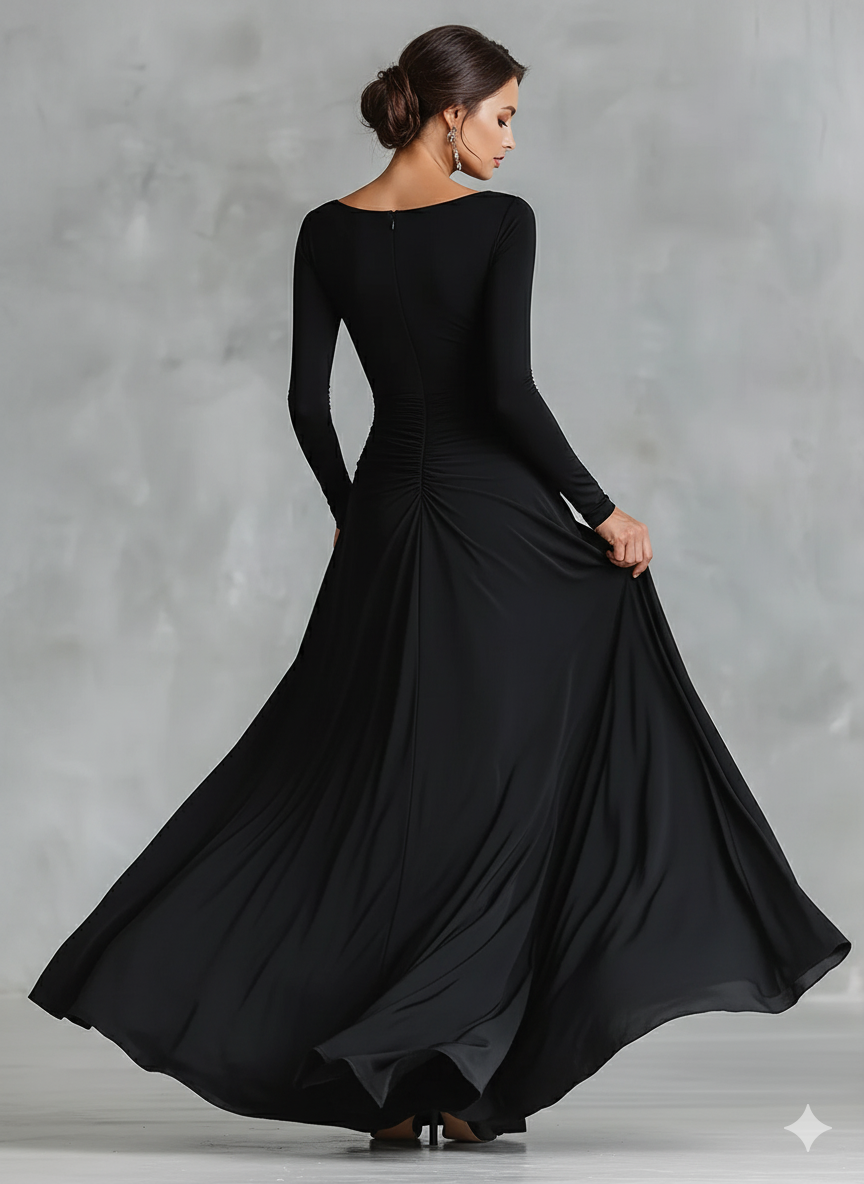 Elodie | Soft Turtleneck Fringe Dress