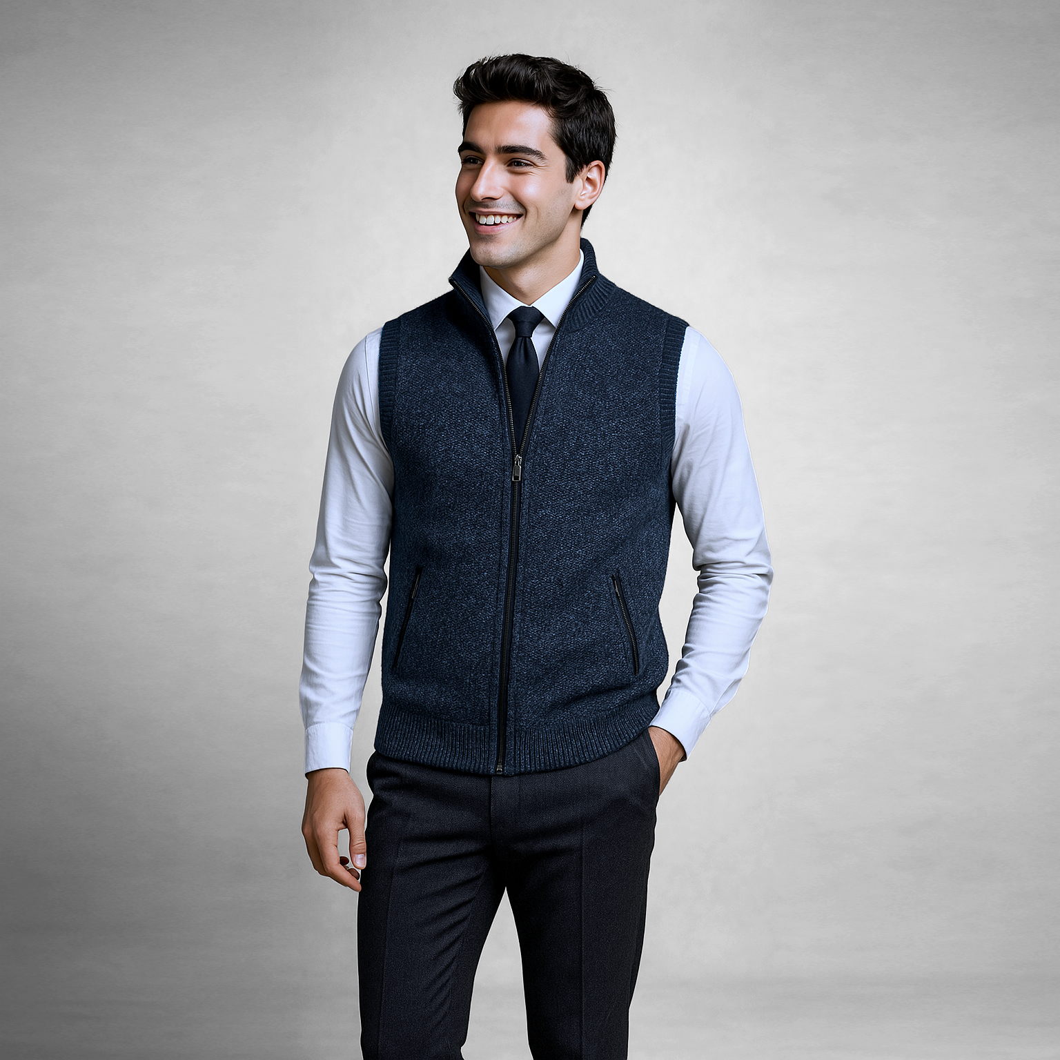 Obertan | Refined Zip Vest