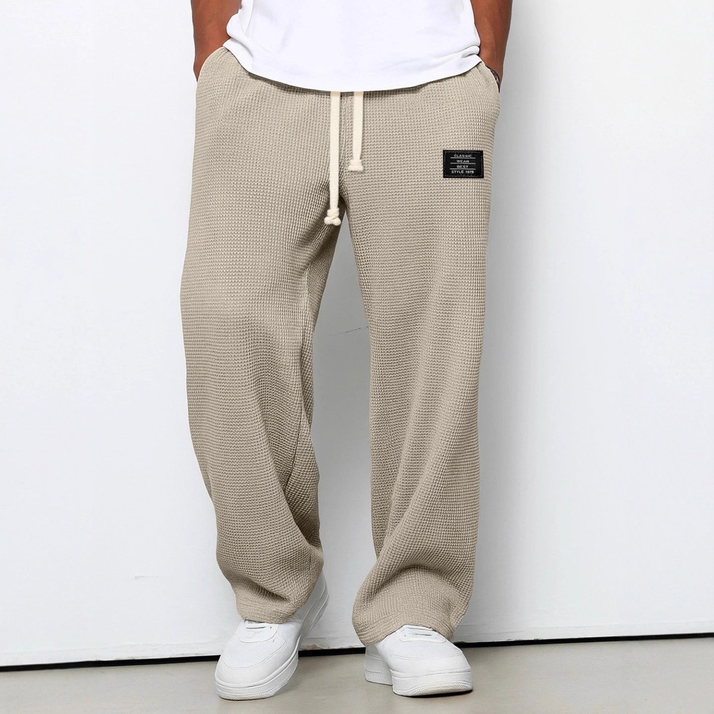 Relaxed Fit Drawstring Pants