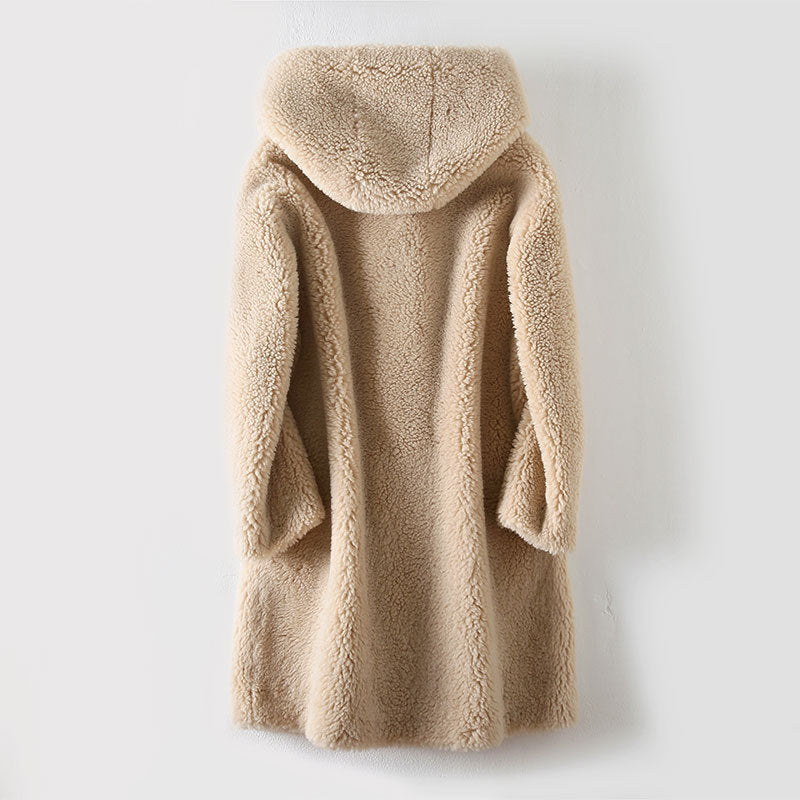 Sienna | Hooded Wool Coat