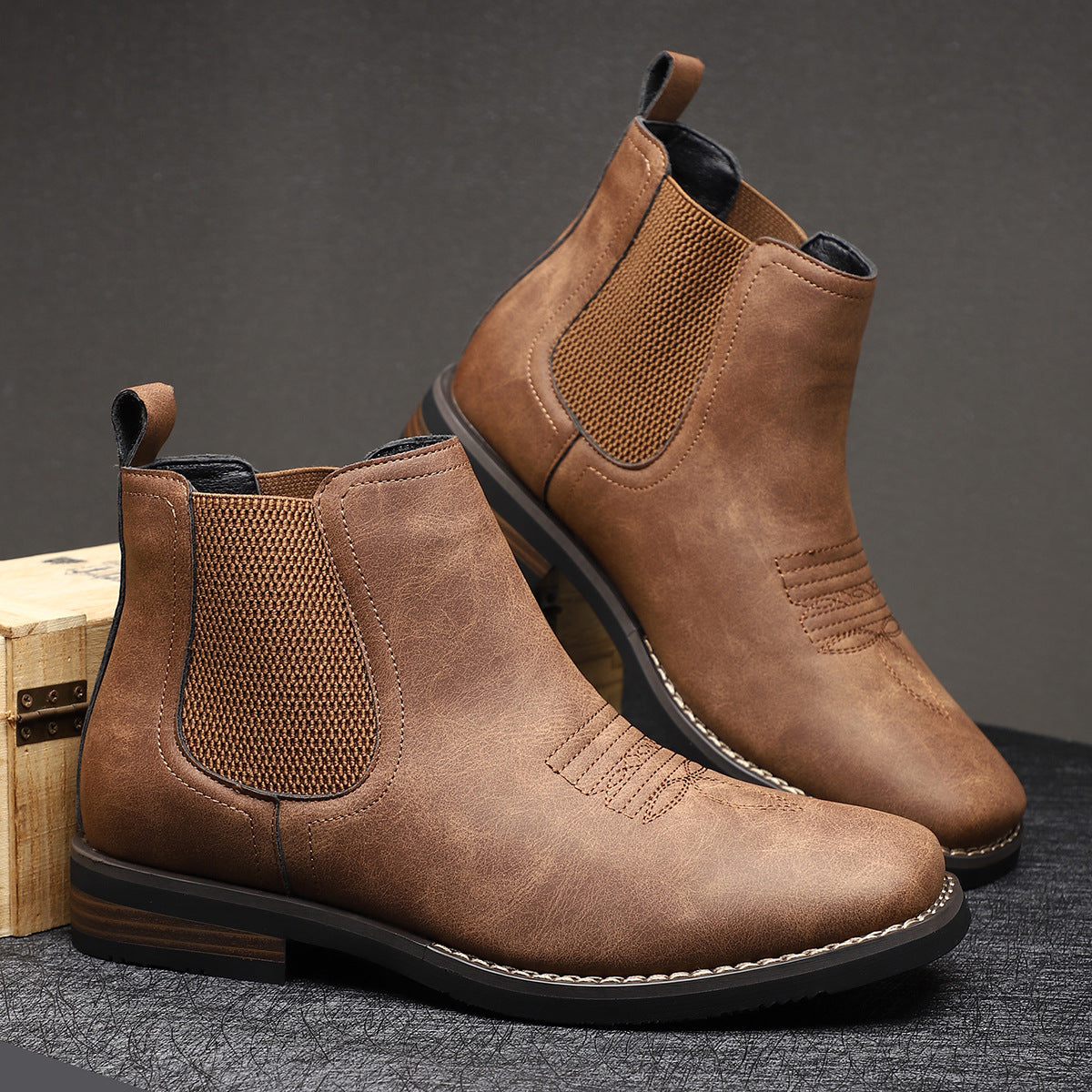 Mason | Classic Slip-On Boots