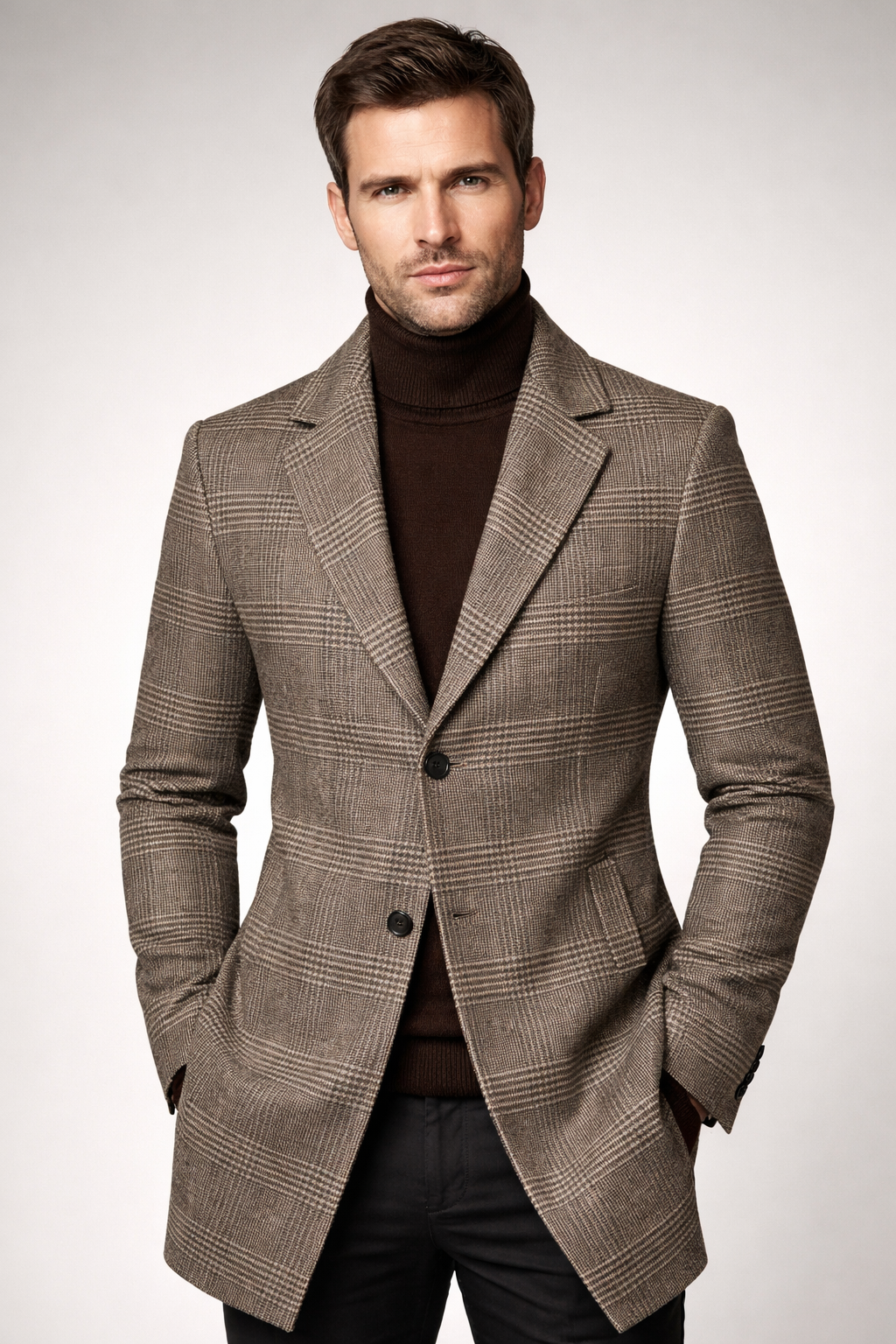 Matthijs Classic Wool Overcoat Essential