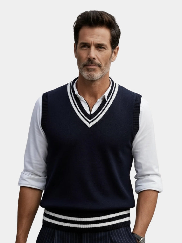 Tenor | Old Money Essential Knit Vest