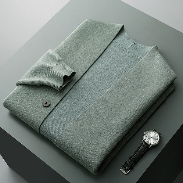 Balanced Merino Cardigan Layer
