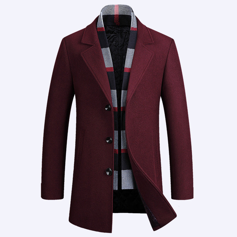 Benjamin Timeless Wool Overcoat Essential