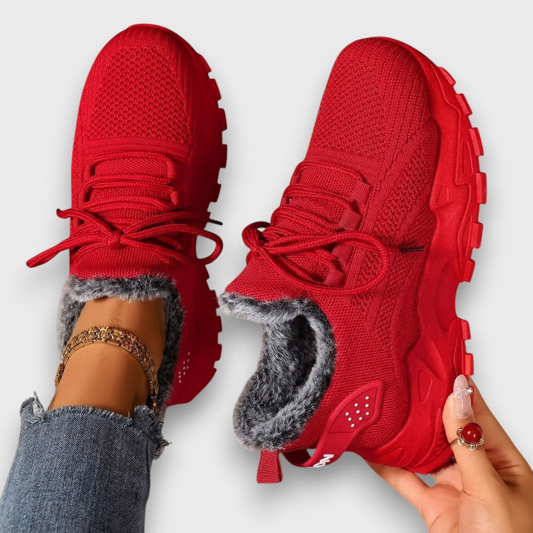 Tessa | Cozy Lace-Up Winter Sneakers