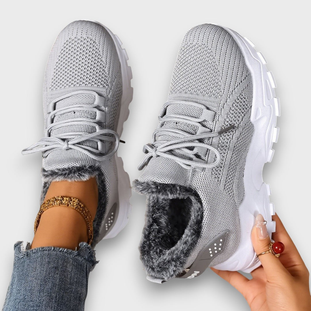 Tessa | Cozy Lace-Up Winter Sneakers