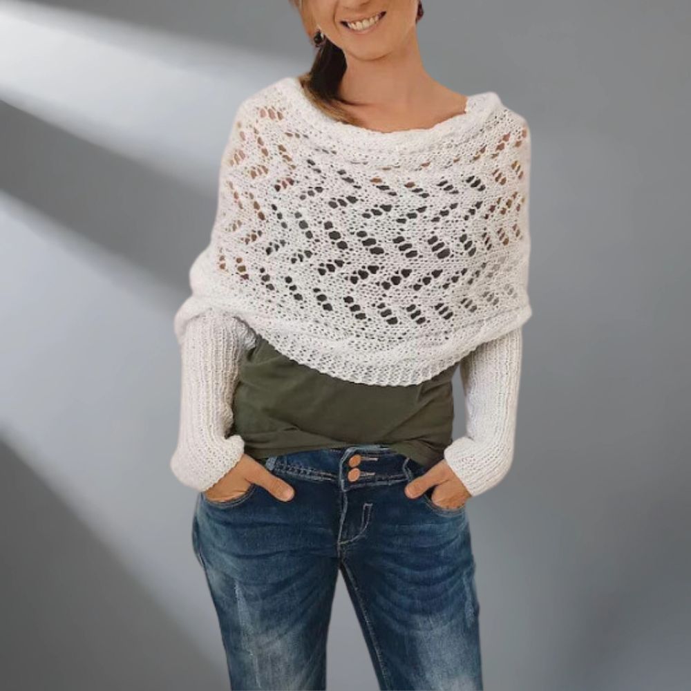 Selene | Stylish Knitted Shawl