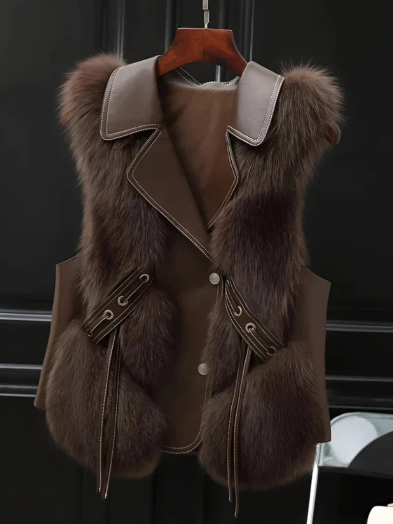 Colette | Winter Vest of Refined Warmth