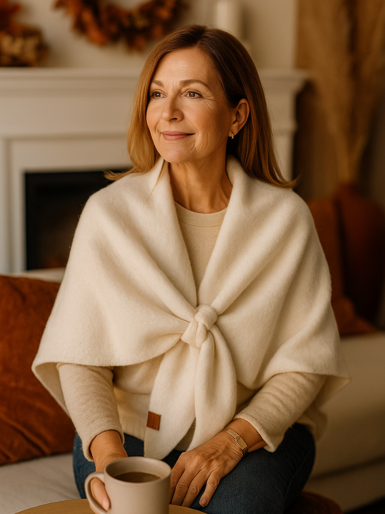 Merla | Cozy Autumn Wrap