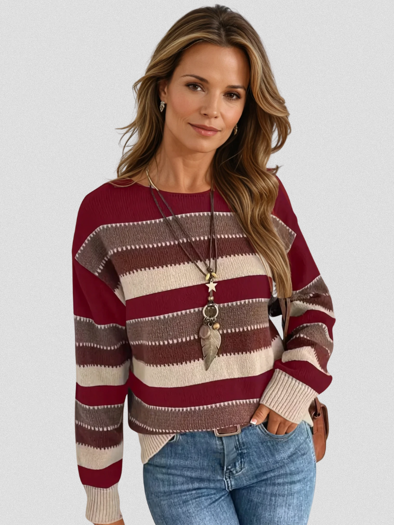 Harper | Effortless Striped Pullover