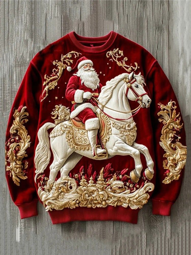 Ezekiel | Holiday Sweater With Festive Details