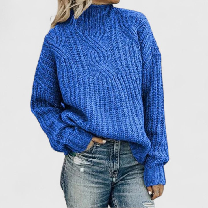 Caroline | Soft Sophisticated Cable Sweater