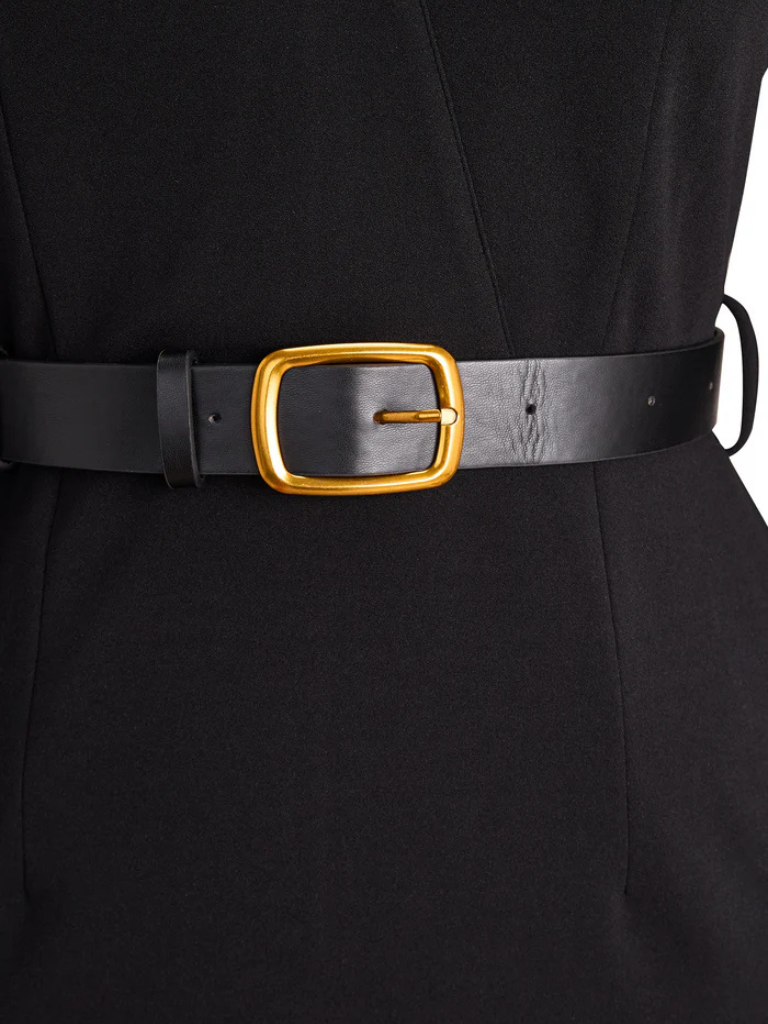 Gwen | Sophisticated Belted Wrap Dress