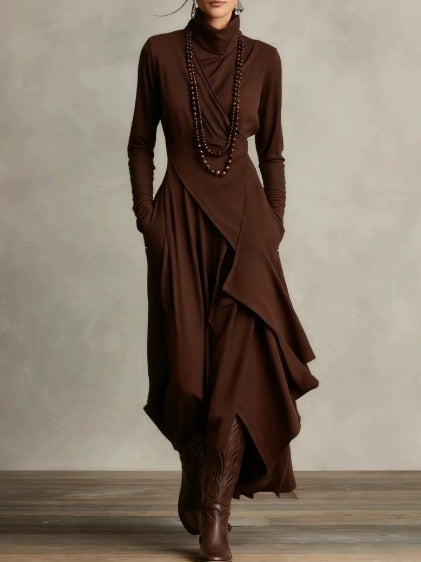 Willow | Elegant Winter Maxi Dress