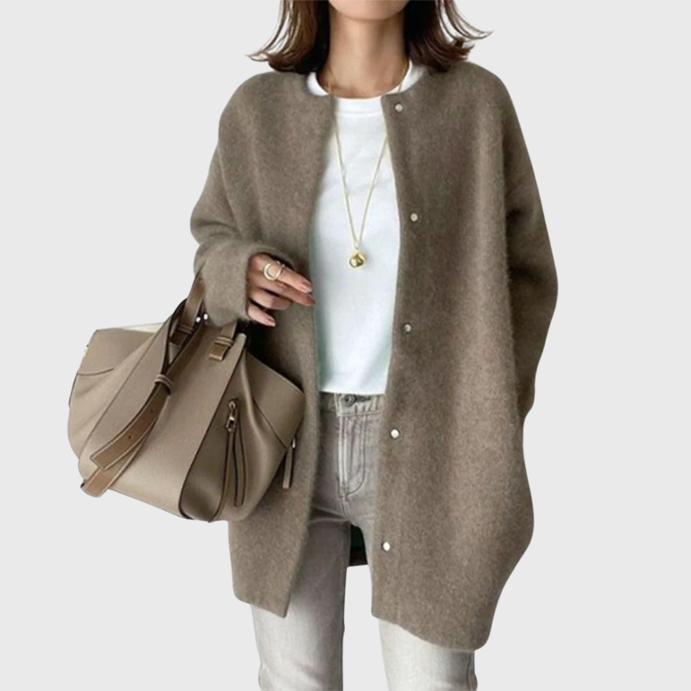 Chloe| Elegant Cashmere Cardigan