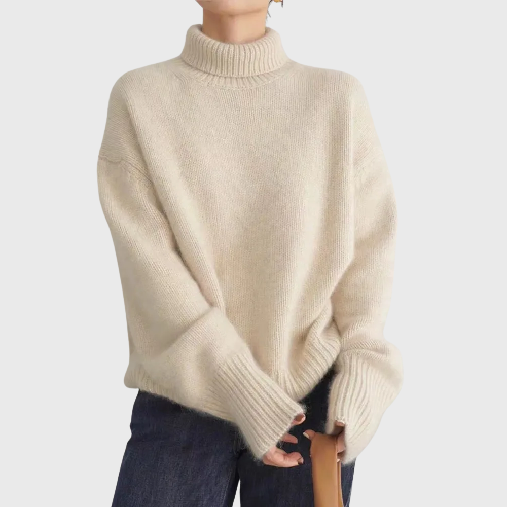 Isabella - High Neck in Cashmere