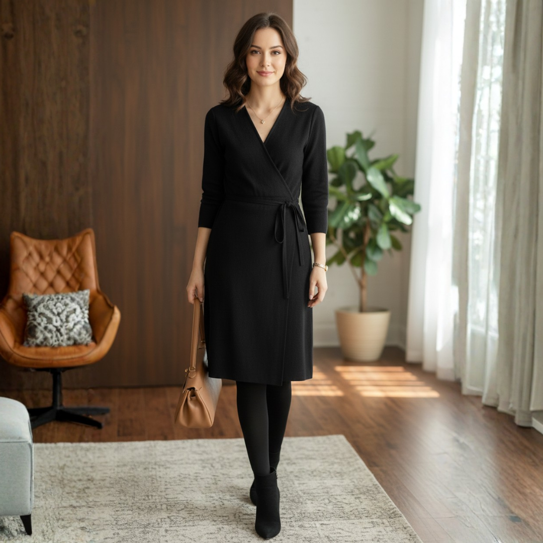 Soren | Timeless Three-Quarter Sleeve Wrap