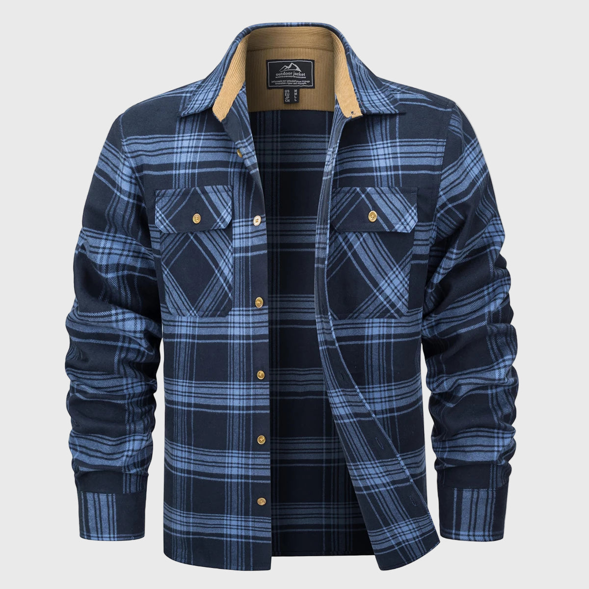 Grant | Heritage Corduroy Flannel Shirt