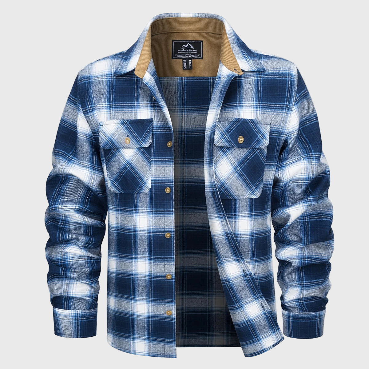 Grant | Heritage Corduroy Flannel Shirt