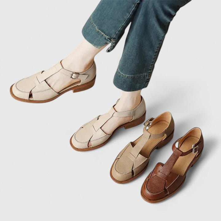 Megan | Elegant Mary Jane Flats