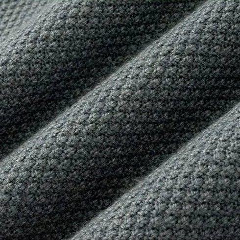 Marven | Jacquard Knit Mock Neck Sweater