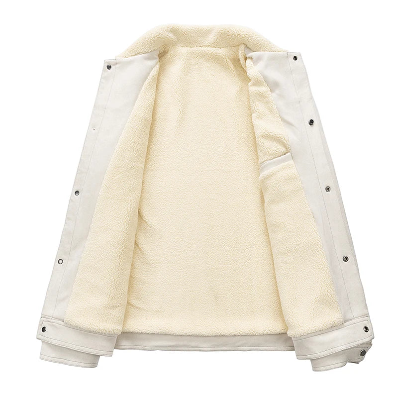 Belford | Suede Touch Sherpa Jacket