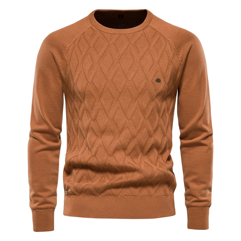 Logan | Essential Cotton Pullover with Refined Elegance
