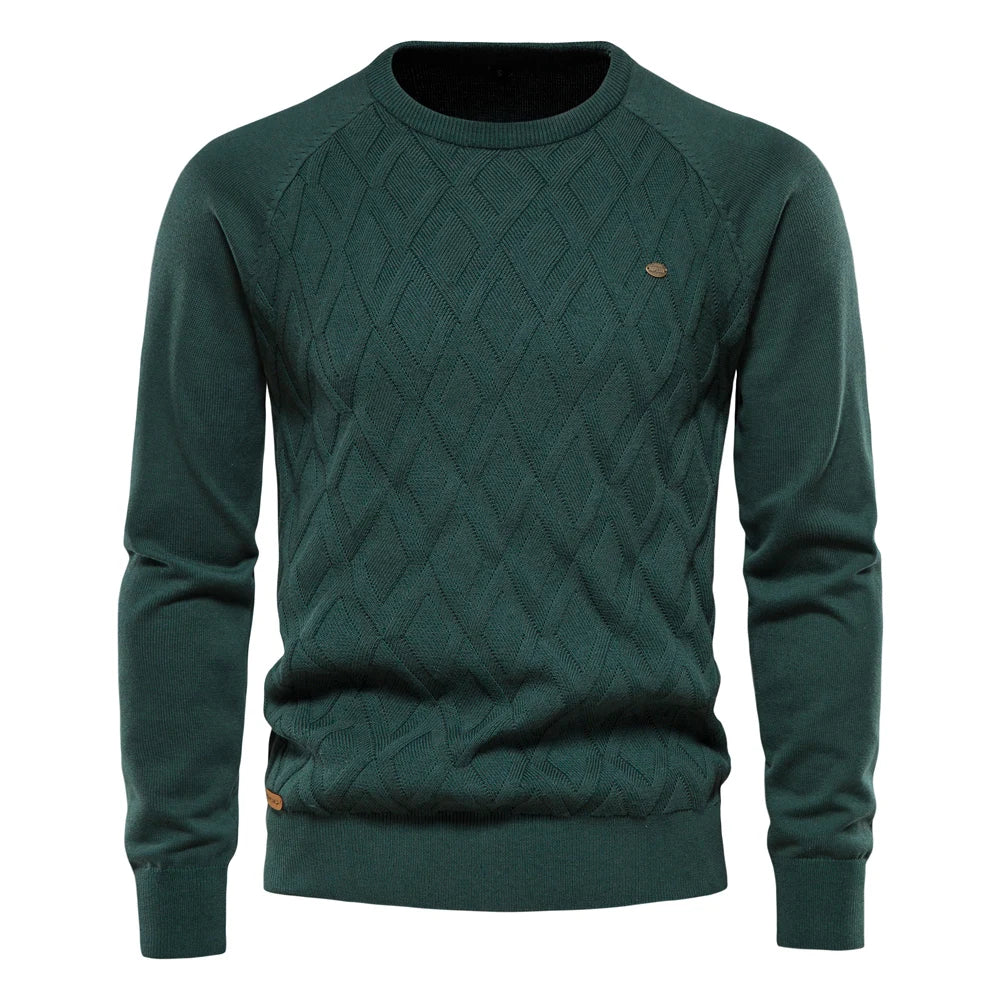 Logan | Essential Cotton Pullover with Refined Elegance