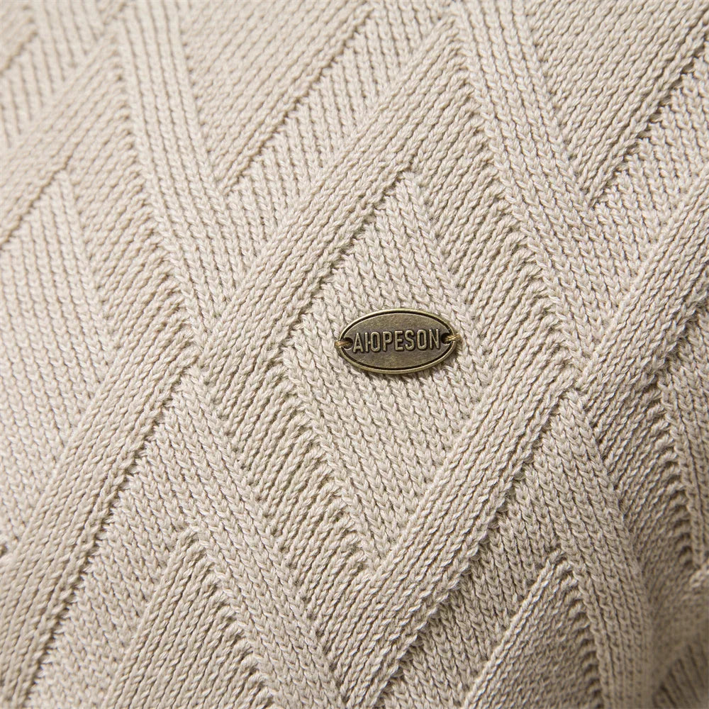 Logan | Essential Cotton Pullover with Refined Elegance