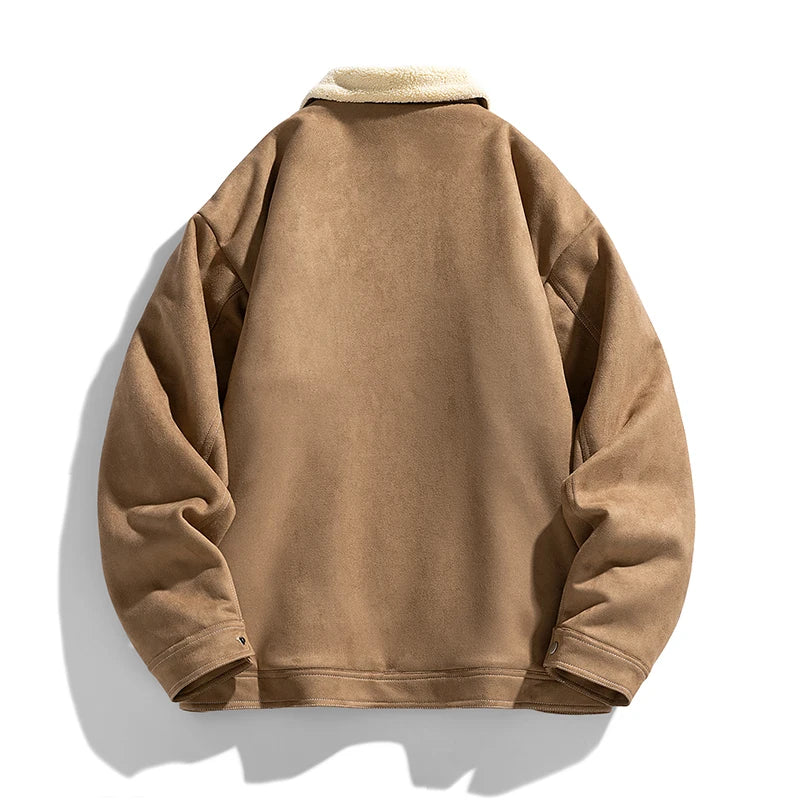 Belford | Suede Touch Sherpa Jacket