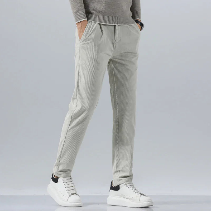 Lucas | Corduroy Slim Fit Pant