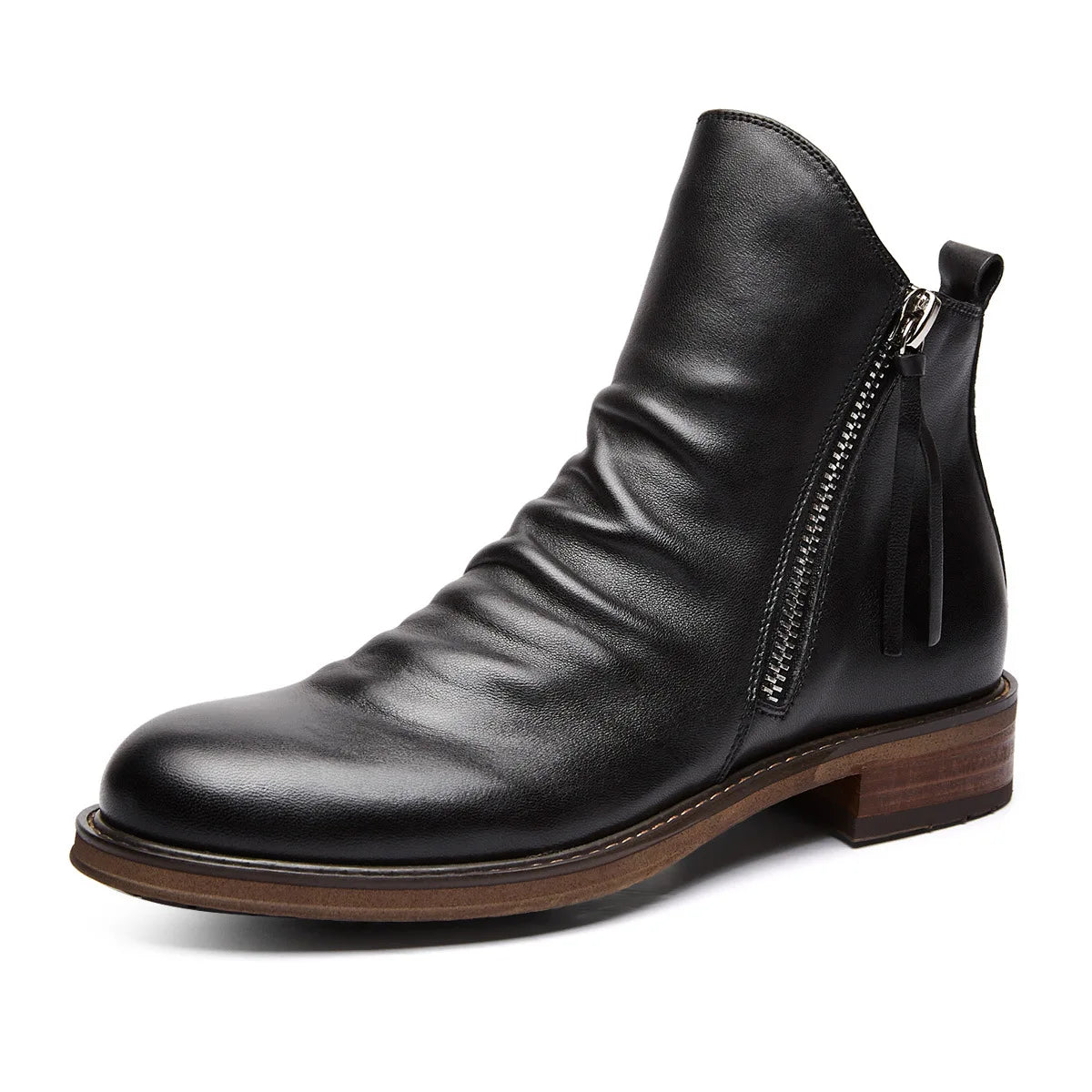 Classic Leather Chelsea Boots