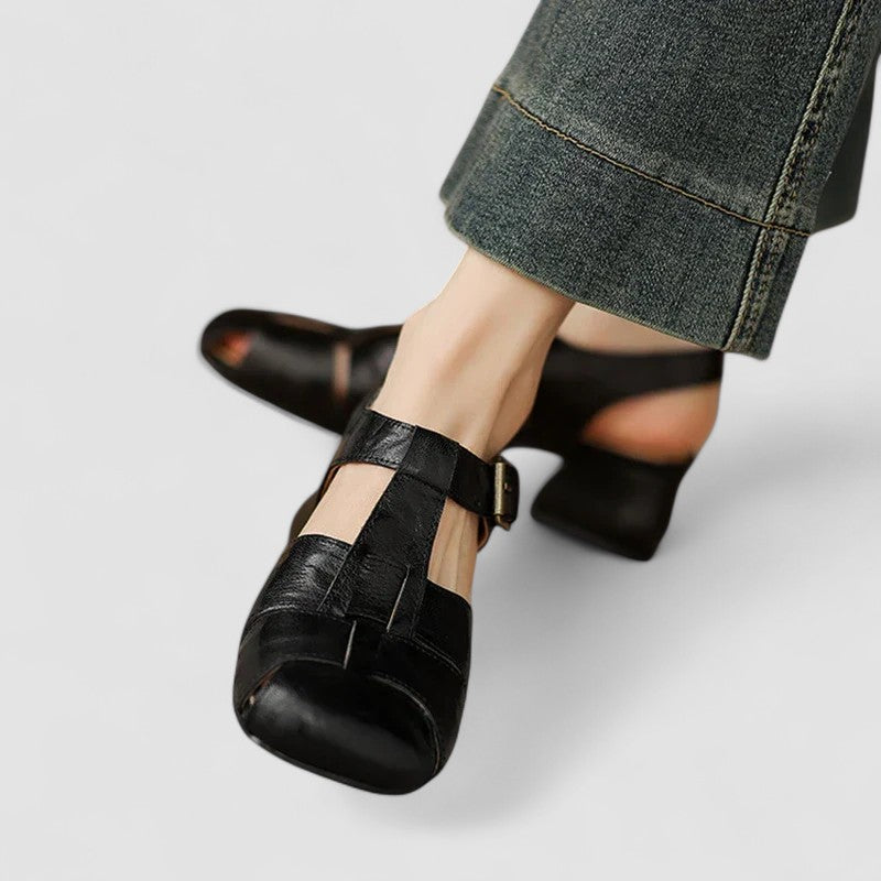 Hannah | Comfortable Mary Jane Heels
