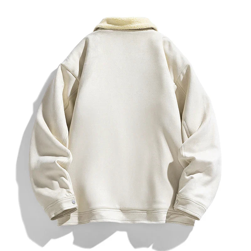 Belford | Suede Touch Sherpa Jacket