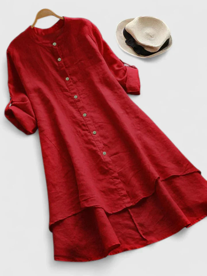Savannah | Graceful High-Low Everyday Elegance Dress