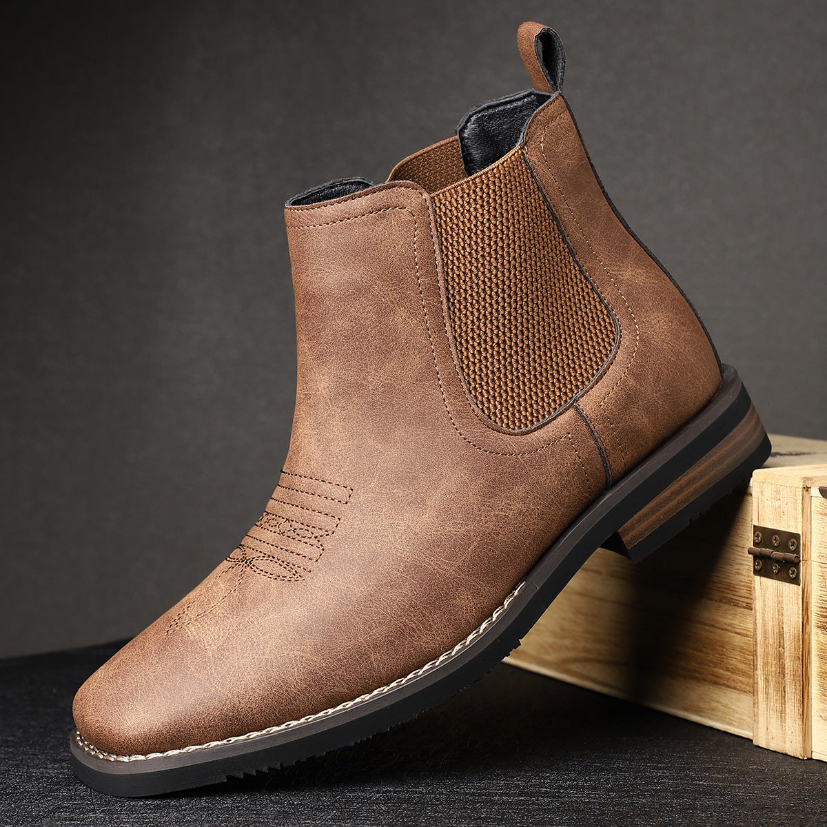 Mason | Classic Slip-On Boots