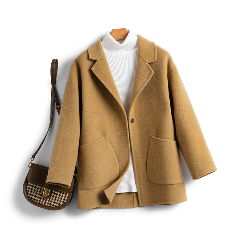 Violet | Wool Coat